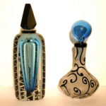 Corriea Art Glass - Aqua Tuxedo Perfumes