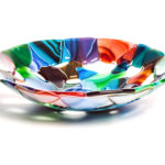 Engler Glass - Small Opaque Erosion Bowl