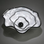 Callahan Glass - White Spotted Nesting Bowls