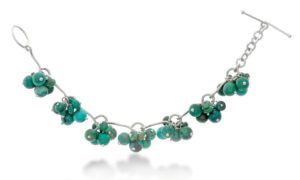 Terri Lindelow - Turquoise Cluster Bracelet