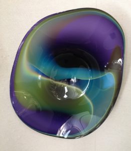 Gerald Patterson - Blue Purple Plate