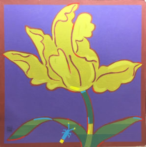 Michael Vollbracht - Yellow Flower with Bug