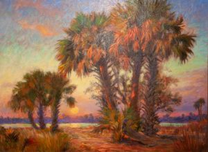 Tom Sadler - Palm Sunset