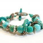 Julie Powell Designs - Turquoise Stone Cuff